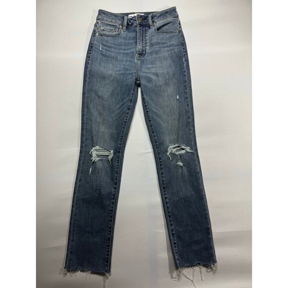 NWT Daze Women's Daily Driver Long High Rise Skinny Straight Jeans - Size 25x28 - Picture 1 of 6